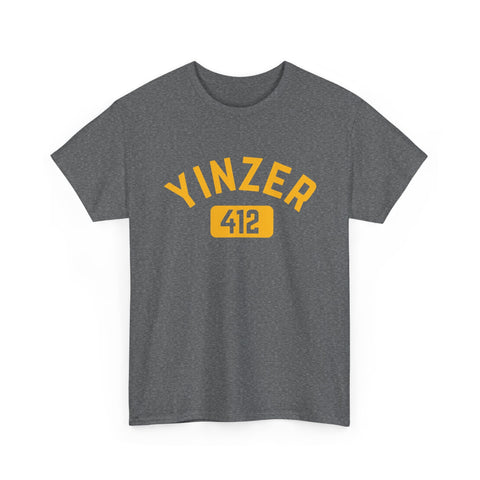 412 Yinzer - Unisex Heavy Cotton Tee T-Shirt - YinzerShop