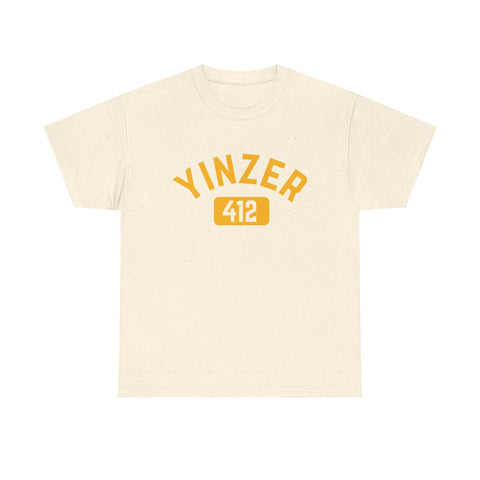 412 Yinzer - Unisex Heavy Cotton Tee T-Shirt - YinzerShop