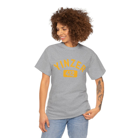 412 Yinzer - Unisex Heavy Cotton Tee T-Shirt - YinzerShop
