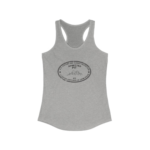 Pittsburgh Border Stamp - Women's Tang Top