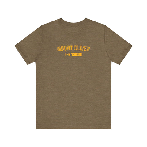 Mount Oliver - The Burgh Neighborhood Series - Unisex Jersey Short Sleeve Tee