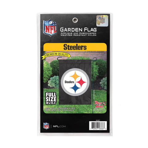 Pittsburgh Steelers Premium Garden Flag -  flag stand NOT include. Flag Party Animal, Inc.   