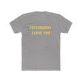 Pittsburgh I Love You T-Shirt T-Shirt Printify Solid Light Grey S 