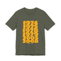 Winning Years: Pittsburgh Football Championship Titles - Short Sleeve Shirt T-Shirt Printify Heather Military Green XS 