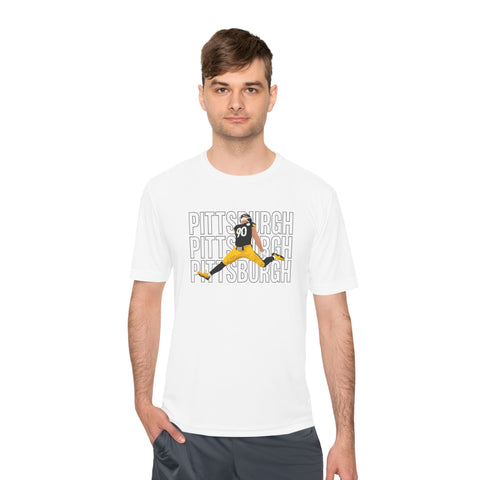 Pittsburgh Victory Jump - Sport-Tek Unisex Moisture Wicking Tee