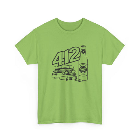 412 Icon Unisex Heavy Cotton Tee