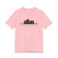 Pittsburgh Downtown Skyline Simplistic Design T-Shirt  - Unisex bella+canvas 3001 T-Shirt Printify   