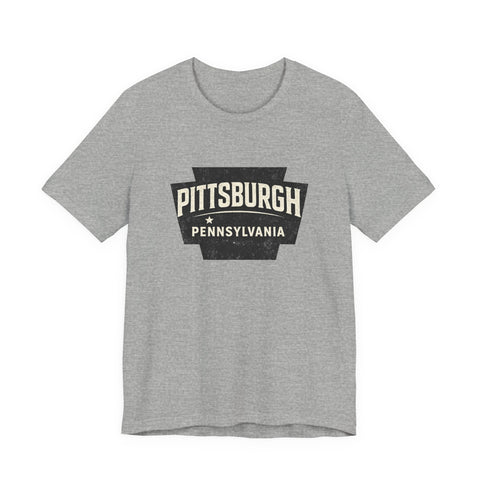 Pittsburgh Keystone City - Unisex Jersey Short Sleeve Tee