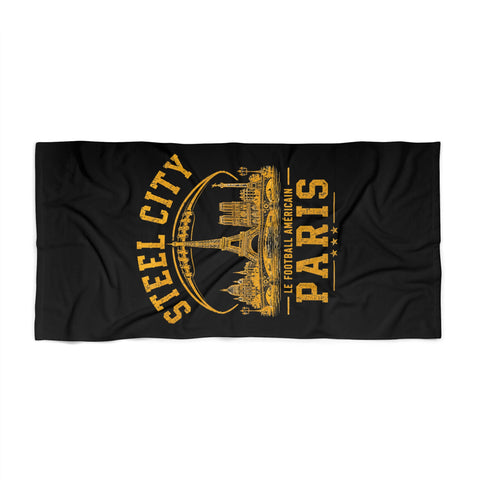 Steel City Paris - Beach Towel