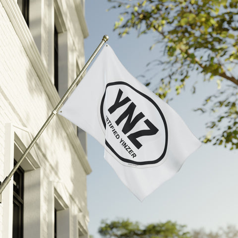 YNZ Certified Yinzer Double Sided Flag