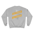 The Standard Is The Standard - Banner - Champion Crewneck Sweatshirt Sweatshirt Printify   