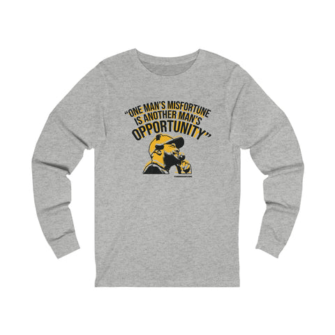 Opportunity - Tomlin Quote - Long Sleeve Tee Long-sleeve Printify XS Athletic Heather 