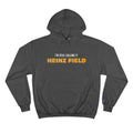 I'm Still Calling It Heinz Field - Champion Hoodie Hoodie Printify Charcoal Heather S 