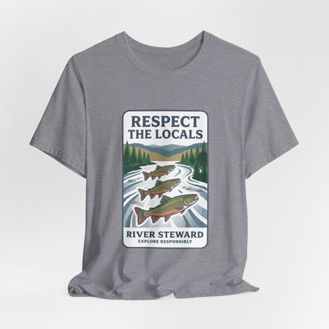 Respect the Locals River Steward Tee | Protect Our National Parks, Vintage Outdoor