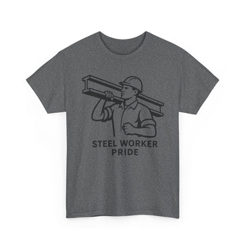 Pittsburgh Steel Worker Pride - Unisex Heavy Cotton Tee