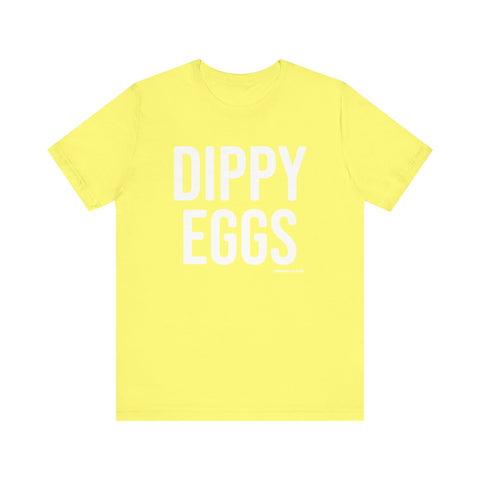 Dippy Eggs Pittsburgh Culture T-Shirt - SHORT SLEEVE TEE T-Shirt Printify Yellow S 