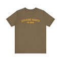 Duquesne Heights  - The Burgh Neighborhood Series - Unisex Jersey Short Sleeve Tee T-Shirt Printify Heather Olive S 