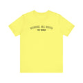 Squirrel Hill South - The Burgh Neighborhood Series - Unisex Jersey Short Sleeve Tee T-Shirt Printify Yellow S 