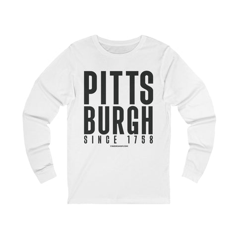 Big Pittsburgh - LONG SLEEVE TEE