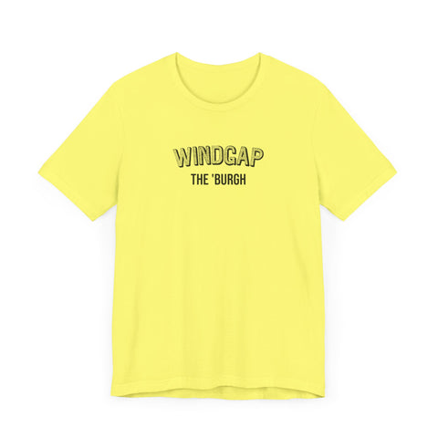 Windgap - The Burgh Neighborhood Series - Unisex Jersey Short Sleeve Tee T-Shirt Printify