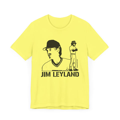 Jim Leyland Legend T-Shirt  - Unisex bella+canvas 3001 Short Sleeve Tee