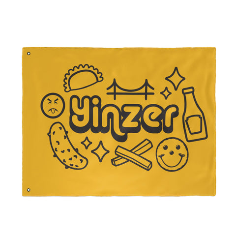 Yinzer Collage - Double Sided Flag