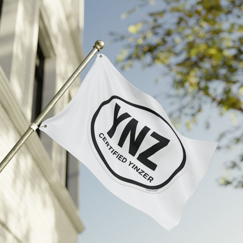 YNZ Certified Yinzer Double Sided Flag