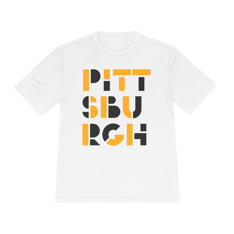 Pittsburgh City Art - Sport-Tek Unisex Moisture Wicking Tee