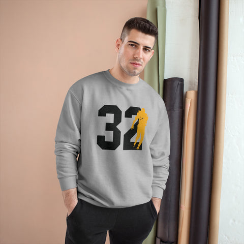 Legends Series - 32 - Champion Crewneck Sweatshirt Sweatshirt Printify   