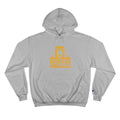 Pittsburgh, City of Bridges - Champion Hoodie Hoodie Printify Light Steel S 