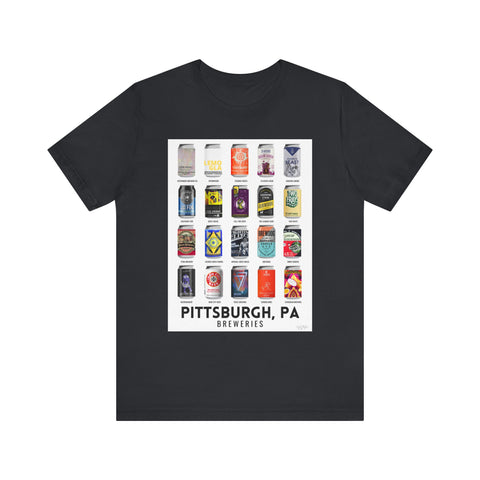 Pittsburgh Breweries - Unisex Jersey Short Sleeve Tee