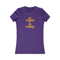 The Standard is the Standard Women's Slim Feminine Fit Tee T-Shirt Printify Team Purple S