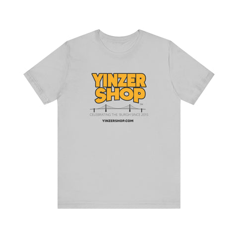 YinzerShop Serving Since 2015 - Bella+Canvas 3001 Lightweight Unisex Jersey Short Sleeve Tee T-Shirt Printify Solid Athletic Grey XS