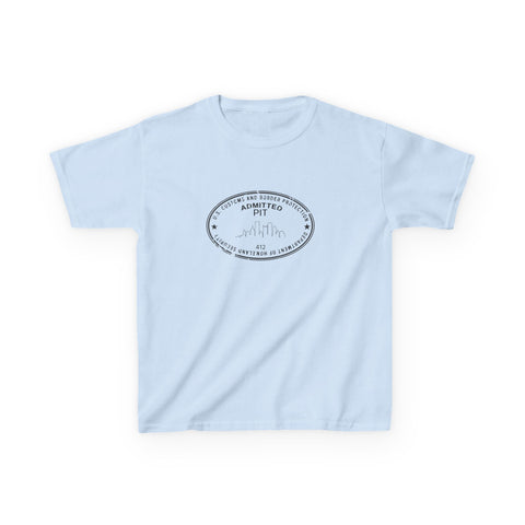 Pittsburgh Border Stamp - Kids Graphic T-Shirt
