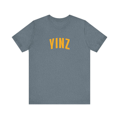 Yinz - Short Sleeve Tee T-Shirt Printify Heather Slate XS 