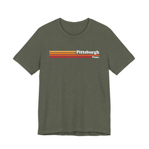 Vintage Pittsburgh 1980s - Unisex Jersey Short Sleeve Tee