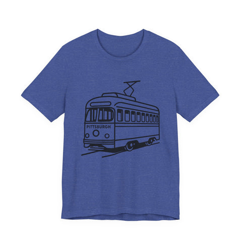 Pittsburgh Trolley - Unisex Jersey Short Sleeve Tee