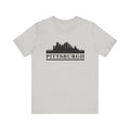 Pittsburgh Downtown Skyline Design T-Shirt  - Unisex bella+canvas 3001 T-Shirt Printify Silver S 