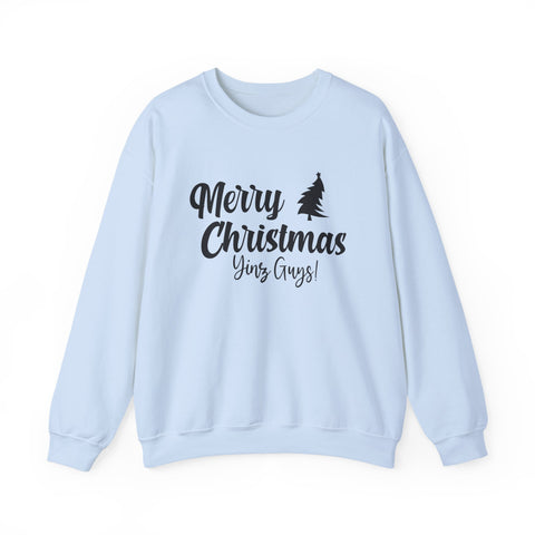 Merry Christmas Yinz! - Heavy Blend™ Crewneck Sweatshirt