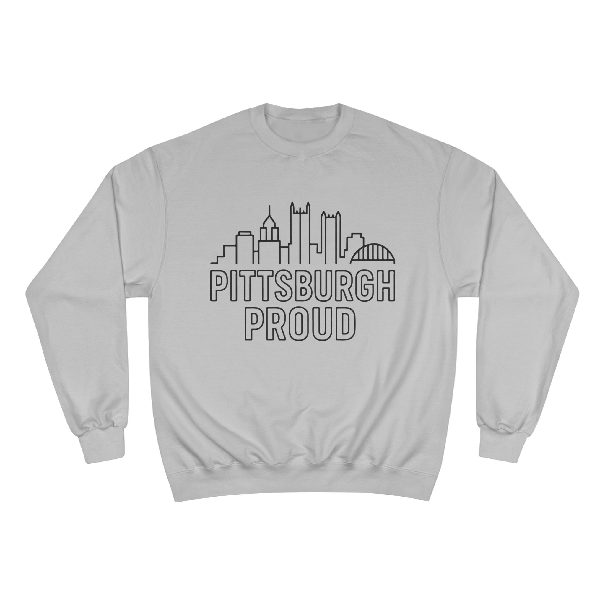 Pittsburgh Proud - Champion Sweatshirt – YinzerShop