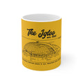 The Igloo - 1961 - Civic Arena - Retro Schematic - Pittsburgh Coffee Ceramic Mug 11oz Mug Printify 11oz  