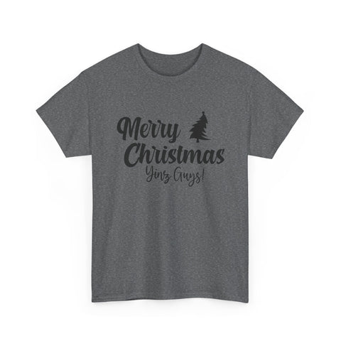 Merry Christmas Yinz! - Unisex Heavy Cotton Tee