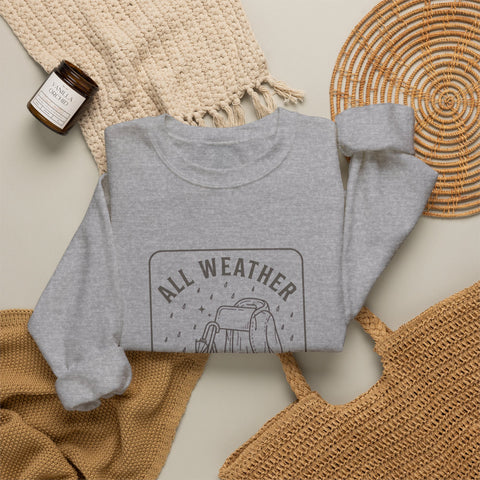 All Weather Football Fan Sweatshirt