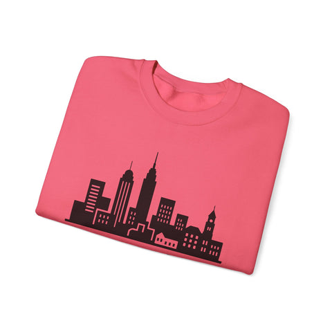Pittsburgh Skyline Graphic - Heavy Blend™ Crewneck Sweatshirt