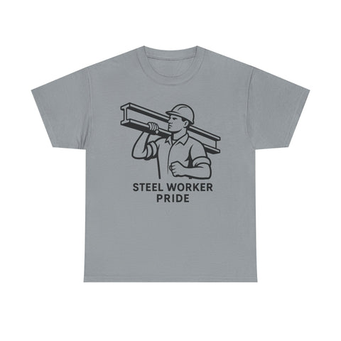 Pittsburgh Steel Worker Pride - Unisex Heavy Cotton Tee