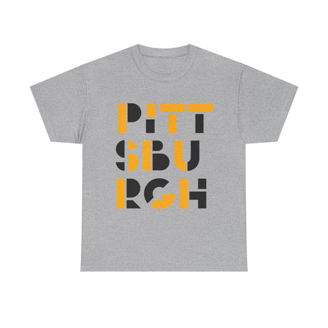 Pittsburgh City Art - Unisex Heavy Cotton Tee
