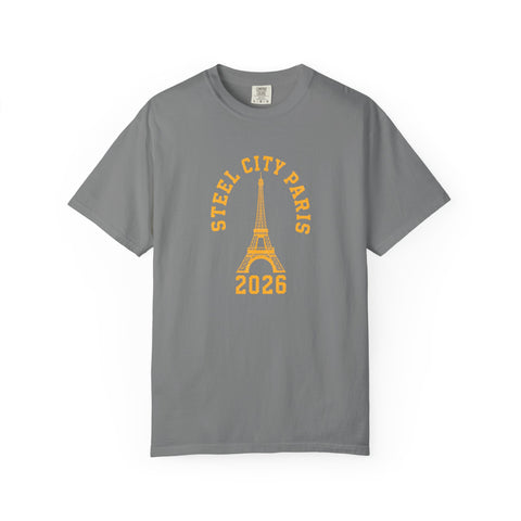 Paris Eiffel Tower 2026 T-Shirt — Steel City Graphic Tee