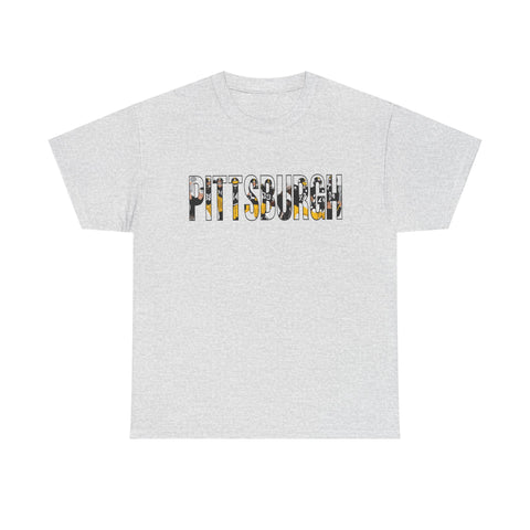 Pittsburgh Football Players - Unisex Heavy Cotton Tee