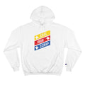 Coal Iron Scrap Champion Hoodie Hoodie Printify White S 