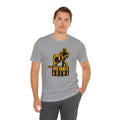 PPG Paints Arena Statue - Short Sleeve Tee T-Shirt Printify   